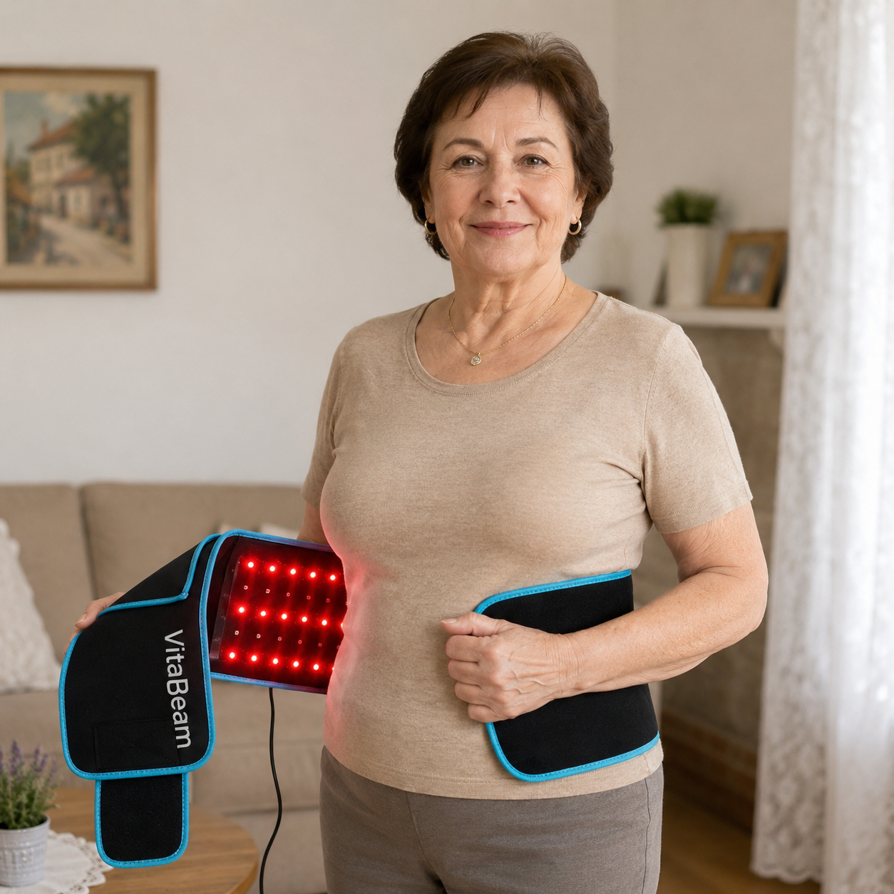VitaBeam™ Терапевтичен колан с червена светлина