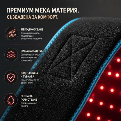 VitaBeam™ Терапевтичен колан с червена светлина